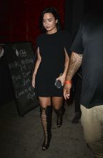 DEMI LOVATO Out in New York 05/24/2016