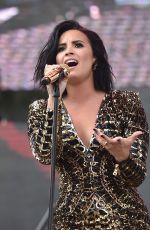 DEMI LOVATO Performs at 102.7 Kiss FM’s 2016 Wango Tango in Carson 05/14/2016