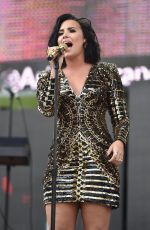 DEMI LOVATO Performs at 102.7 Kiss FM’s 2016 Wango Tango in Carson 05/14/2016