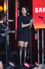 DEMI LOVATO Performs at Jimmy Kimmel Live 05/24/2016