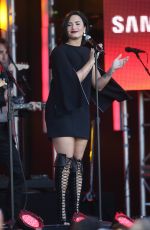 DEMI LOVATO Performs at Jimmy Kimmel Live 05/24/2016