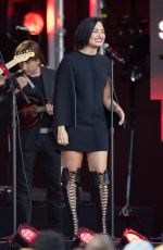 DEMI LOVATO Performs at Jimmy Kimmel Live 05/24/2016