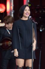 DEMI LOVATO Performs at Jimmy Kimmel Live 05/24/2016