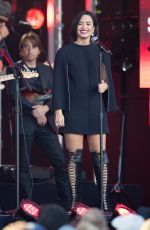 DEMI LOVATO Performs at Jimmy Kimmel Live 05/24/2016