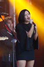 DEMI LOVATO Performs at Jimmy Kimmel Live 05/24/2016