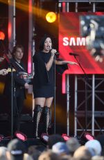 DEMI LOVATO Performs at Jimmy Kimmel Live 05/24/2016