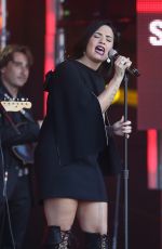 DEMI LOVATO Performs at Jimmy Kimmel Live 05/24/2016