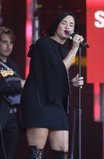 DEMI LOVATO Performs at Jimmy Kimmel Live 05/24/2016