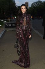 DEMI MOORE at Vogue 100th Anniversary Gala Dinner in London 05/23/2016