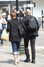 DENISE WELCH Out in West London 05/12/2016