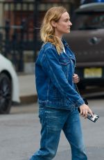 DIANE KRUGER in Jeans Out in New York 05/13/2016
