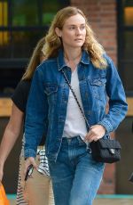 DIANE KRUGER in Jeans Out in New York 05/13/2016