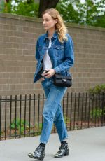 DIANE KRUGER in Jeans Out in New York 05/13/2016