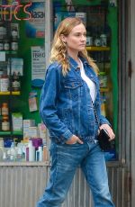 DIANE KRUGER in Jeans Out in New York 05/13/2016