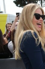 DOUTZEN KROES Arrives at Hotel Martinez in Cannes 05/11/2016