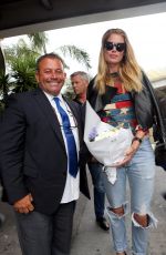 DOUTZEN KROES at Nice Airport 05/10/2016