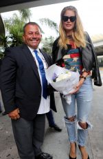 DOUTZEN KROES at Nice Airport 05/10/2016