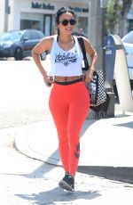 DRAYA MICHELE Leaves Kings Road Cafe 05/11/2016