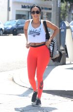 DRAYA MICHELE Leaves Kings Road Cafe 05/11/2016