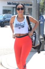 DRAYA MICHELE Leaves Kings Road Cafe 05/11/2016