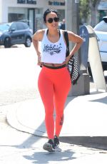 DRAYA MICHELE Leaves Kings Road Cafe 05/11/2016