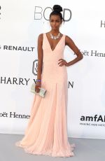 EBONEE DAVIS at Amfar’s 23rd Cinema Against Aids Gala in Antibes 05/19/2016