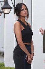 EIZA GONZALEZ at Gracias Madre in West Hollywood 05/16/2016