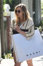 EKUZABETH OLSEN Out Shopping in West Hollywood 05/13/2016