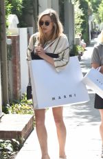 EKUZABETH OLSEN Out Shopping in West Hollywood 05/13/2016