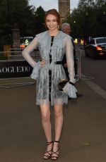 ELEANOR TOMLINSON at Vogue 100th Anniversary Gala Dinner in London 05/23/2016