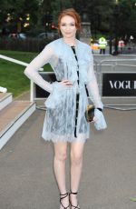 ELEANOR TOMLINSON at Vogue 100th Anniversary Gala Dinner in London 05/23/2016