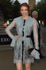 ELEANOR TOMLINSON at Vogue 100th Anniversary Gala Dinner in London 05/23/2016