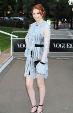 ELEANOR TOMLINSON at Vogue 100th Anniversary Gala Dinner in London 05/23/2016