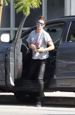 ELISABETTA CANALIS Out for Lunch at Urth Cafe in West Hollywood 05/10/2016