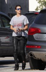 ELISABETTA CANALIS Out for Lunch at Urth Cafe in West Hollywood 05/10/2016