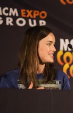 ELIZABETH HENSTRIDGE at Agent of S.H.I.E.L.D Panel at MCM Comic-con in London 05/28/2016