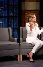ELIZABETH OLSEN at Late Night with Seth Meyers in New York 05/03/2016