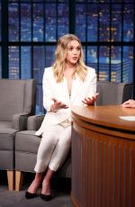 ELIZABETH OLSEN at Late Night with Seth Meyers in New York 05/03/2016