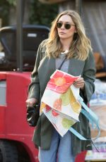 ELIZABETH OLSEN Out and About in Los Angeles 05/01/2016