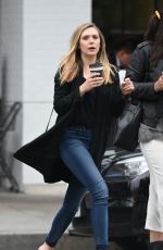 ELIZABETH OLSEN Out and About in Los Angeles 05/19/2016