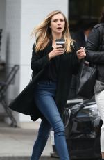 ELIZABETH OLSEN Out and About in Los Angeles 05/19/2016
