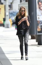 ELIZABETH OLSEN Out and About in Los Angeles 05/20/2016
