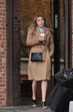 ELIZABETH OLSEN Out in New York 05/02/2016