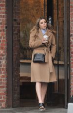 ELIZABETH OLSEN Out in New York 05/02/2016