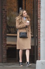 ELIZABETH OLSEN Out in New York 05/02/2016