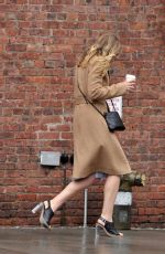 ELIZABETH OLSEN Out in New York 05/02/2016