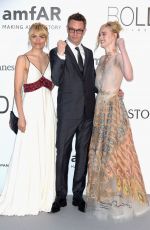 ELLE FANNING at Amfar