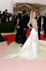 ELLE FANNING at Costume Institute Gala 2016 in New York 05/02/2016