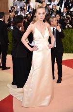 ELLE FANNING at Costume Institute Gala 2016 in New York 05/02/2016