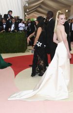 ELLE FANNING at Costume Institute Gala 2016 in New York 05/02/2016